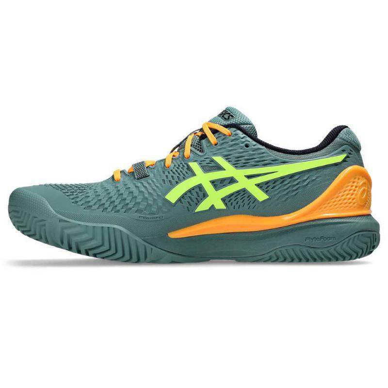 Tênis Asics Gel Resolução 9 Padel Celadon Amarelo