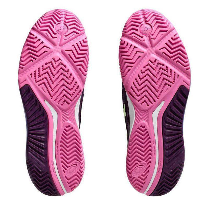 Tênis Asics Gel Resolução 9 Padel Intense Mauve Lime Feminino