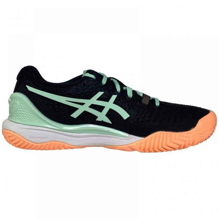 Tênis Asics Gel-Resolution 9 Padel Preto Mint Feminino