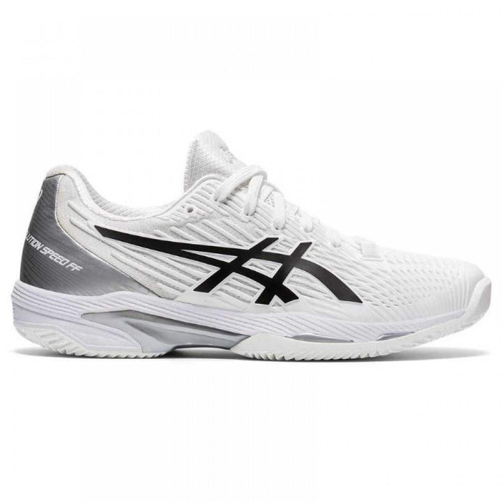 Tênis feminino Asics Solution Speed ​​​​FF 2 branco preto