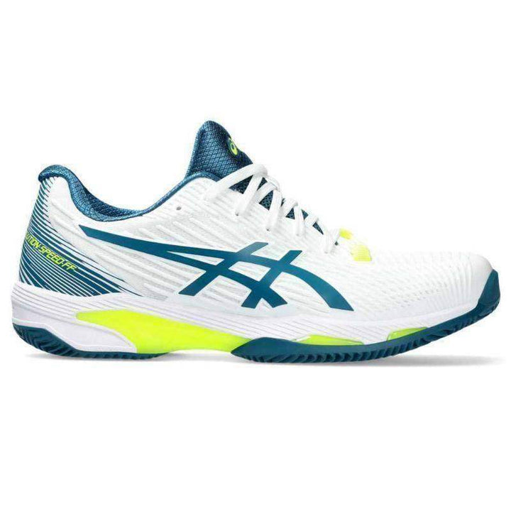 Asics Solution Speed ​​FF 2 Clay White Gray Blue Shoes