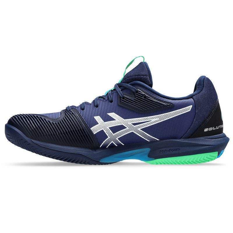 Tênis Asics Solution Speed ​​FF 3 Clay Azul Branco