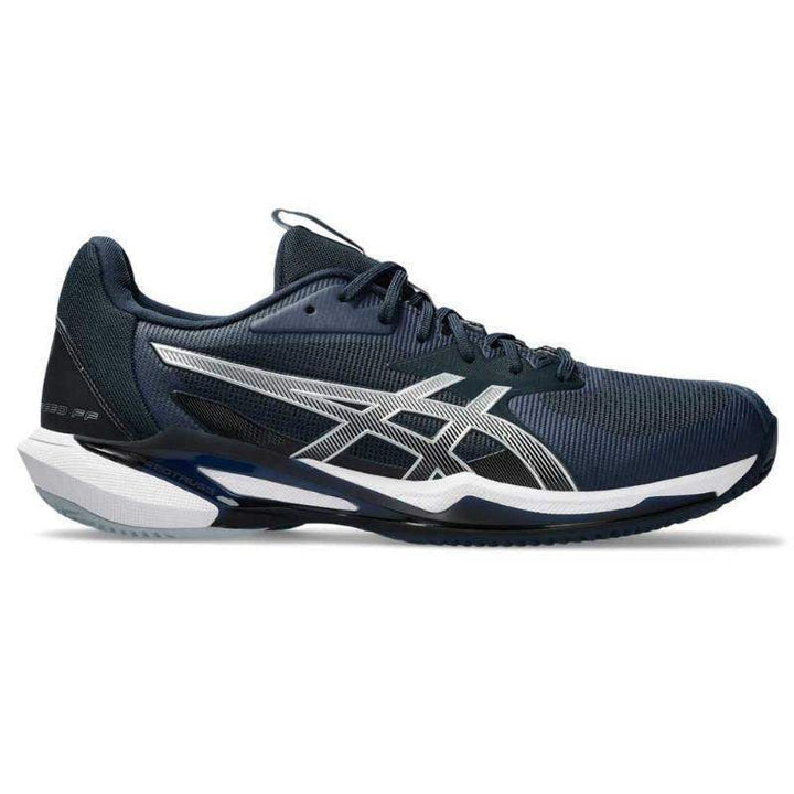 Ténis Asics Solution Speed ​​FF 3 Clay Azul Francês Prateado