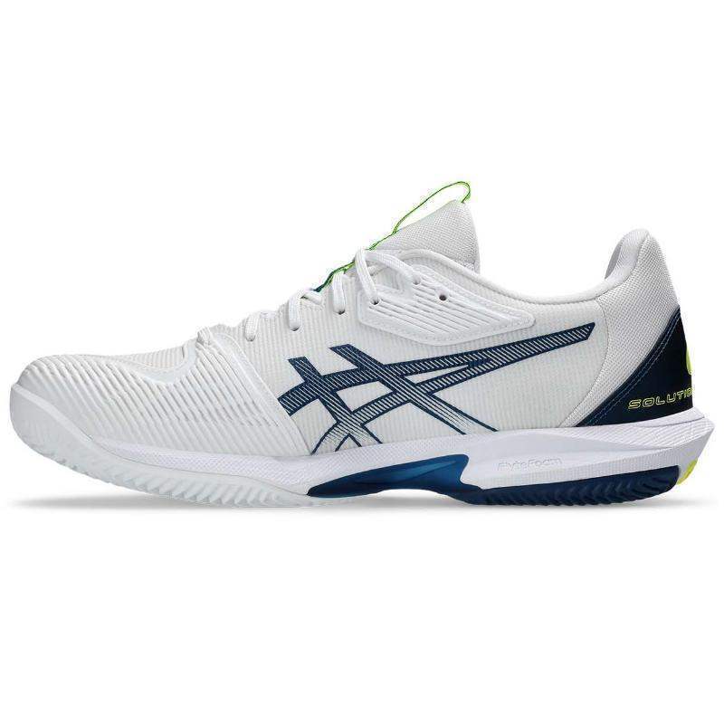 Asics Tênis Solution Speed ​​FF 3 Clay Branco Azul Mako