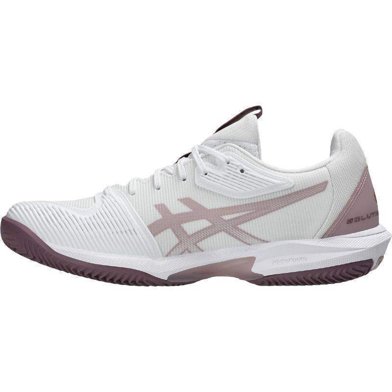 Tênis de corrida feminino Asics Solution Speed ​​FF 3 Clay White Mauve