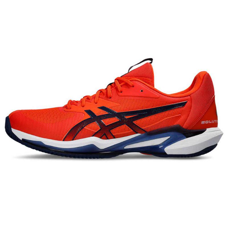 Asics Solution Speed ​​FF 3 Clay Orange Navy Blue Shoes