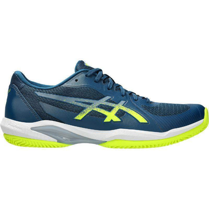 Asics Tênis Solution Swift FF 2 Clay Azul Mako Amarelo