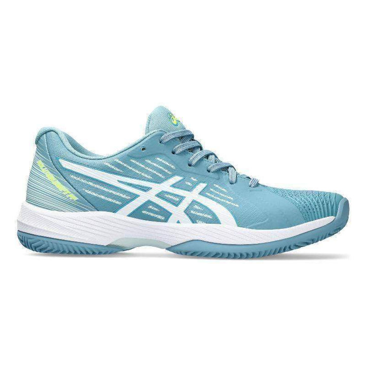 Asics Solution Swift FF Clay Gray Blue White Women's Running Shoes