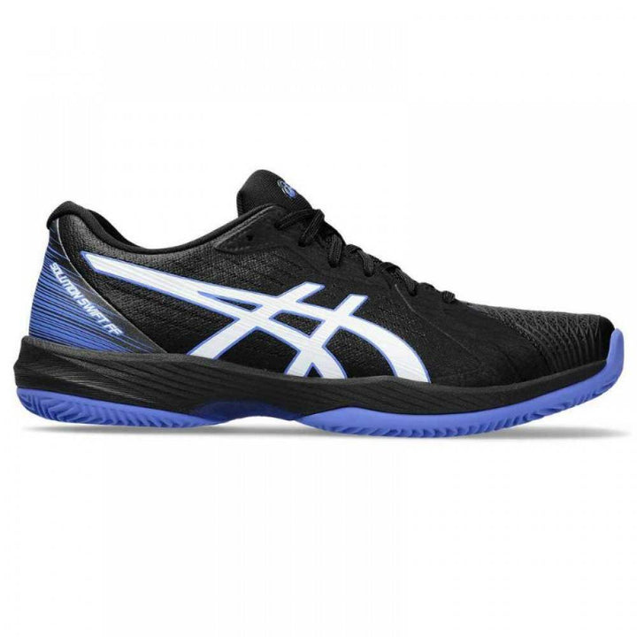 Asics Solution Swift FF Clay Shoes Black Sapphire Blue