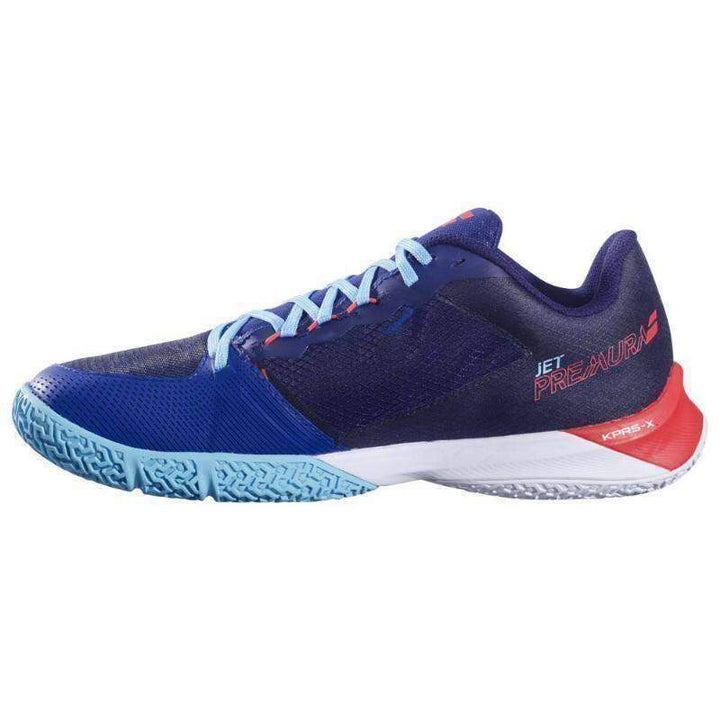 Sapatos Babolat Jet Premura 2 Azul Vermelho Poppy