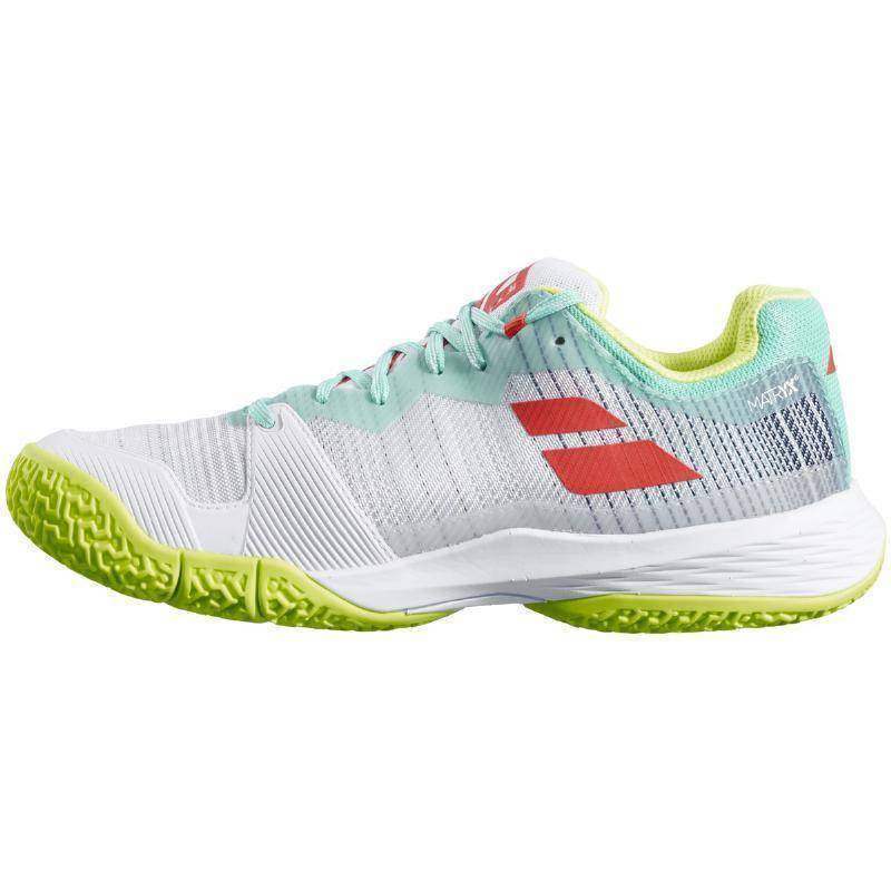 Zapatillas Babolat Jet Ritma Blanco Gris Mujer