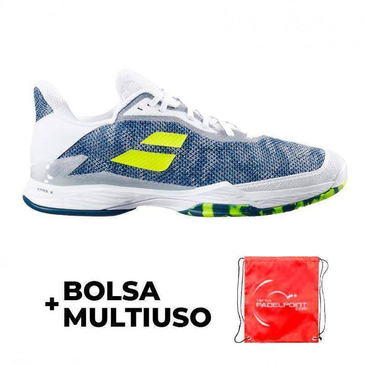Babolat Jet Tere Clay White Dark Blue Shoes