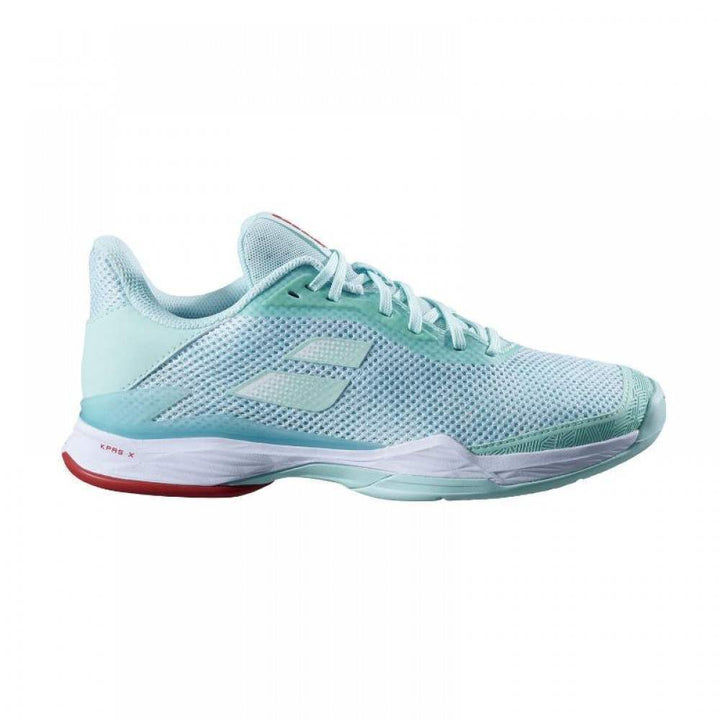 Sapatos femininos Babolat Jet Tere Clay Mint brancos