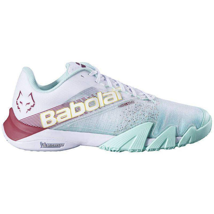 Babolat Juan Lebron Jet Premura 2 White Red Sneakers