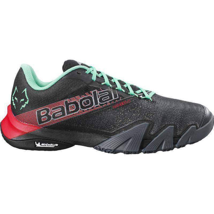 Tênis Babolat Juan Lebron Jet Premura 2 preto vermelho