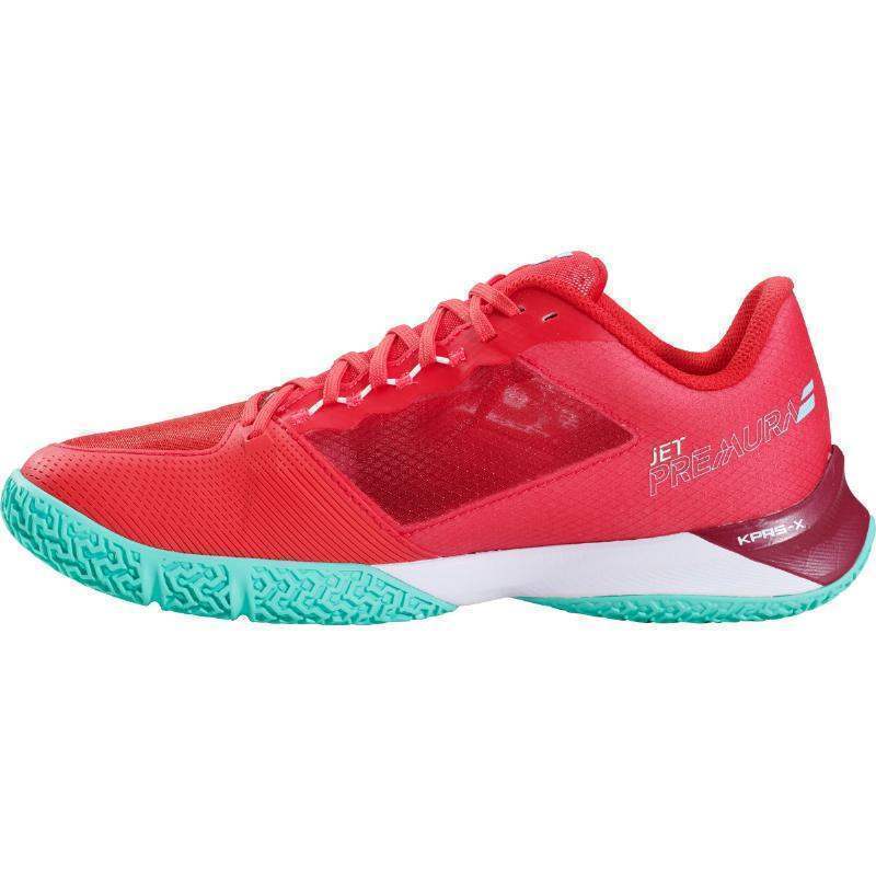 Tênis Babolat Juan Lebron Jet Premura 2 vermelho verde