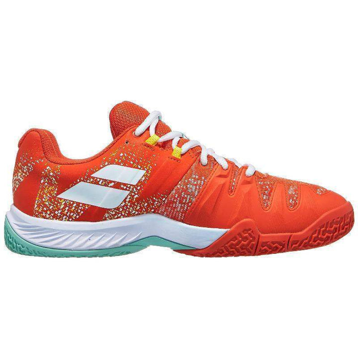 Babolat Movea Tangerine White Sneakers