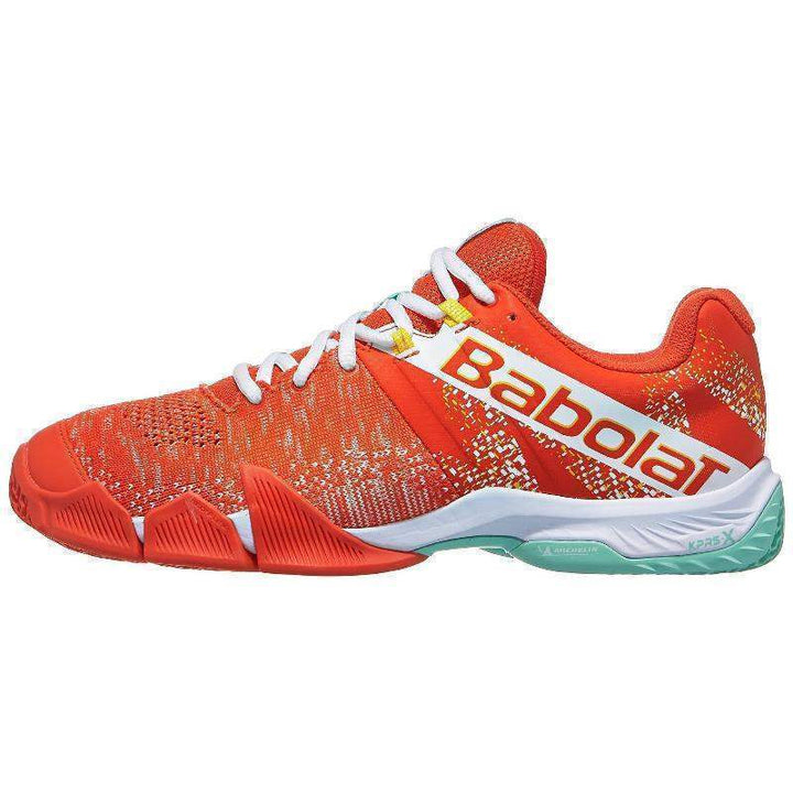 Babolat Movea Tangerine White Sneakers