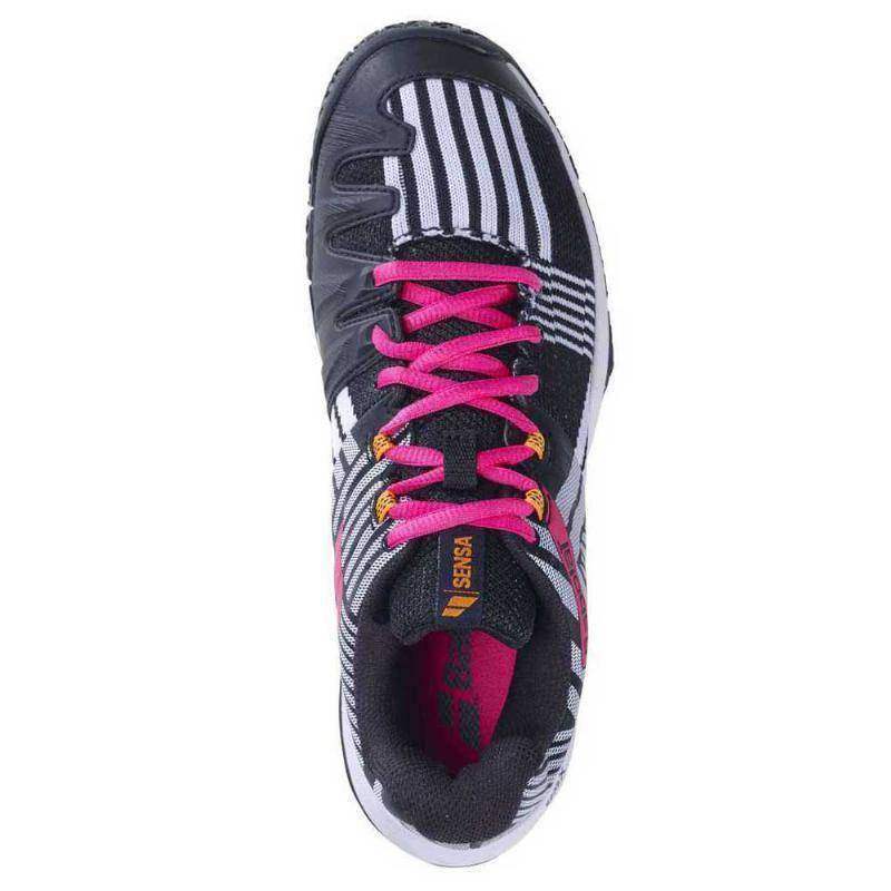 Babolat Sensa White Black Fuchsia Women's Shoes