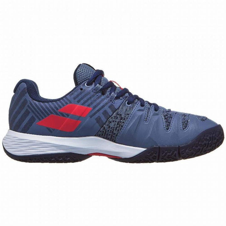 Sapatos femininos Babolat Sensa Infinity azul escuro