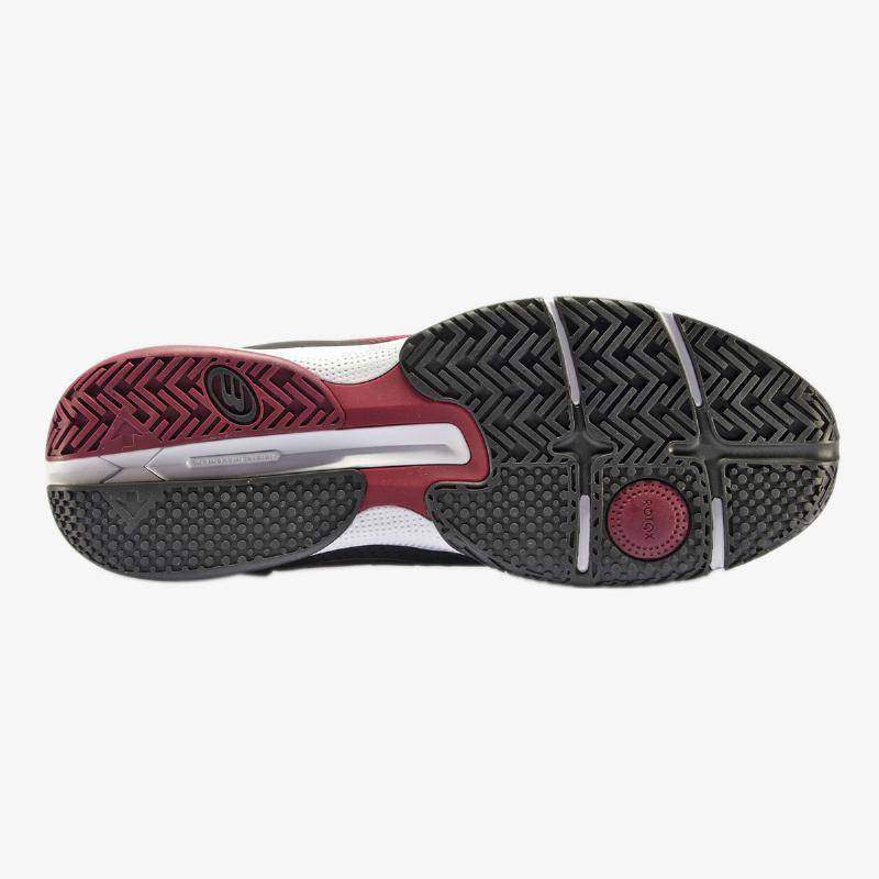 Bullpadel Sapatos Paquito Navarro Hack Hybrid Fly 22I Borgonha Vinho