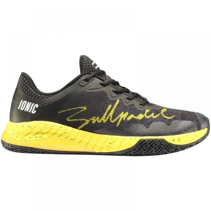 Sapatos Bullpadel Ionic 24I preto amarelo