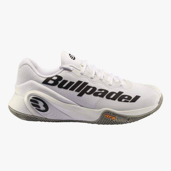 Bullpadel Paquito Navarro Hack Vibram 23I White Black Shoes