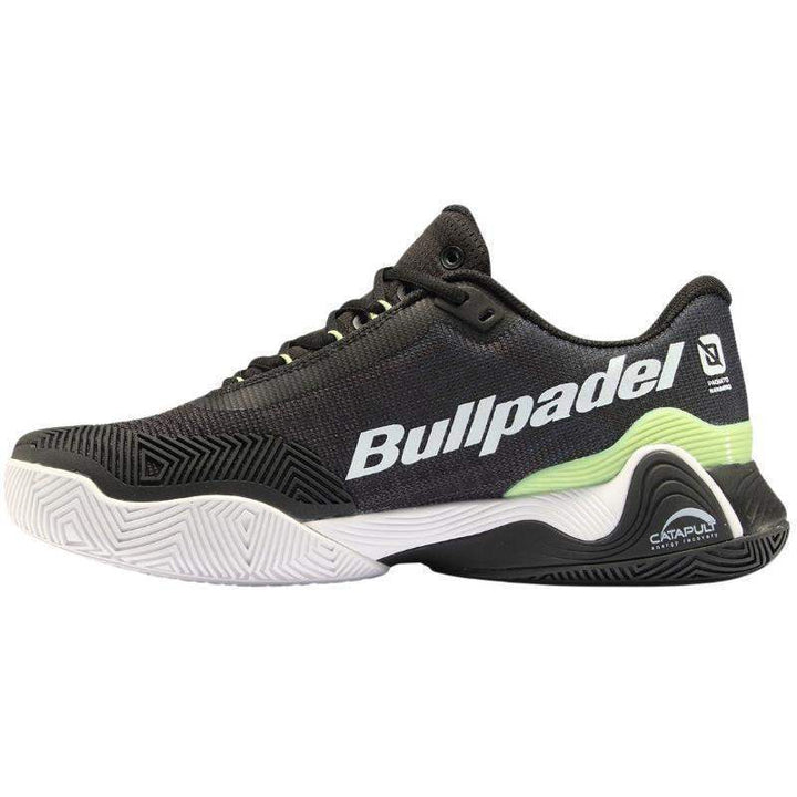 Bullpadel Paquito Navarro Hack Vibram 24I Black Green Shoes