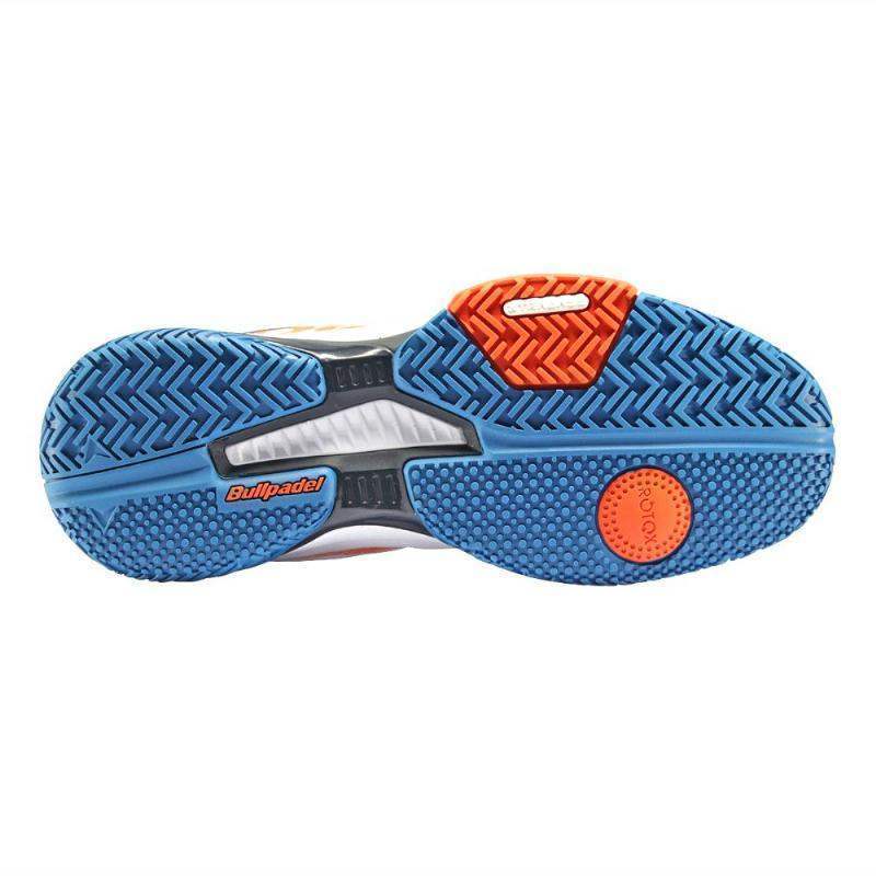 Zapatillas Bullpadel Performance Hybrid 24V Blanco Azul Marino