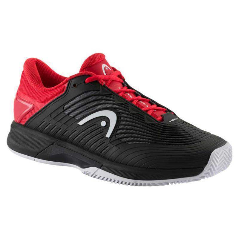 Head Revolt Pro 4.5 Clay Shoes Black Red