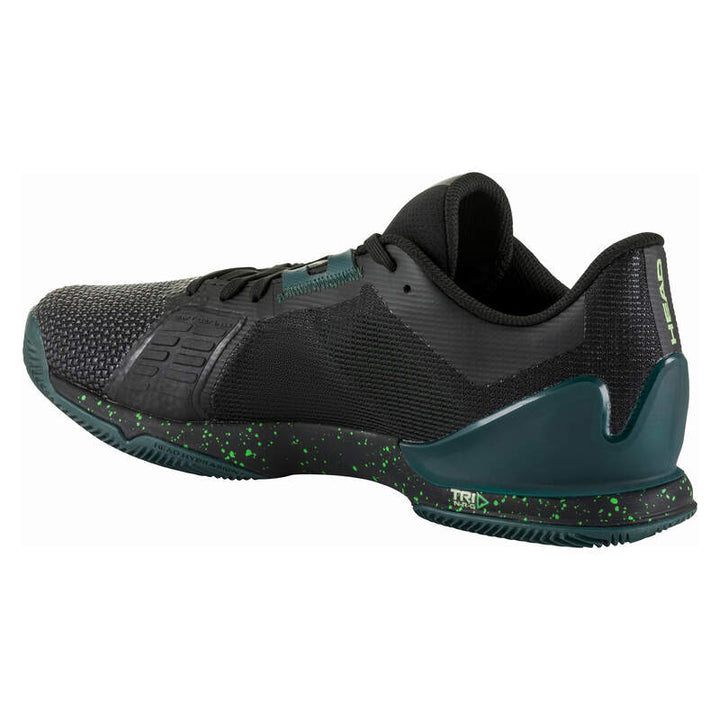 Head Sprint Pro 3.5 SF Clay Shoes Black Forest Green