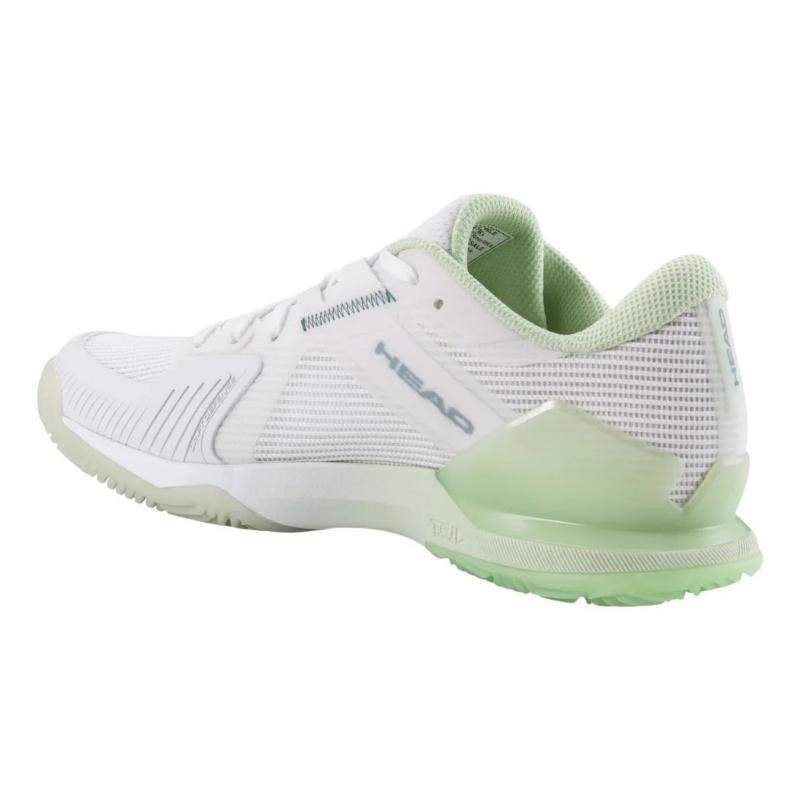 Zapatillas Head Sprint Pro 4.0 Blanco Verde Mujer