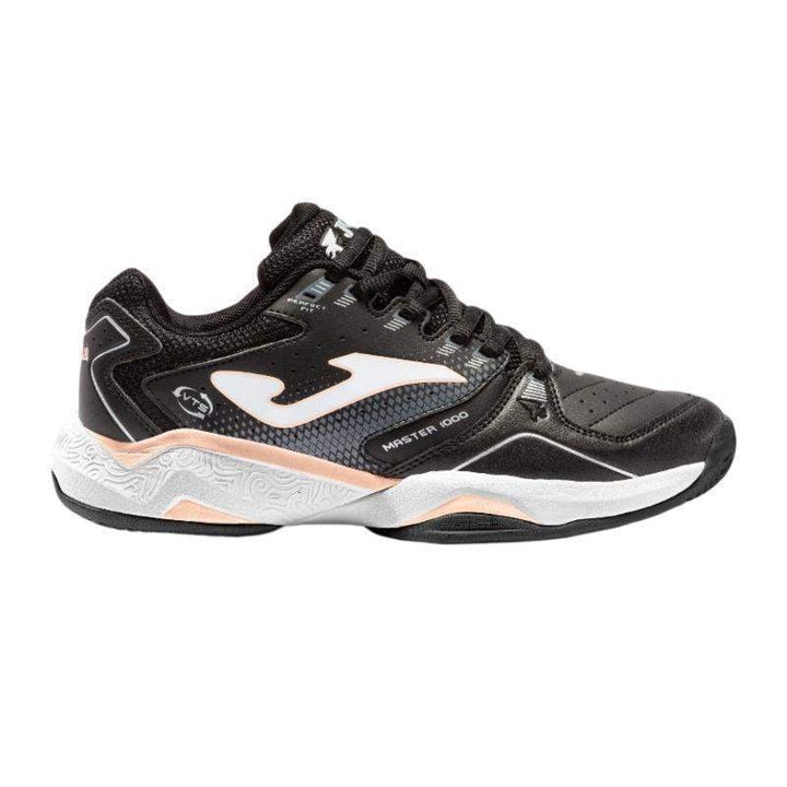 Tênis feminino Joma Master 1000 2301 preto rosa