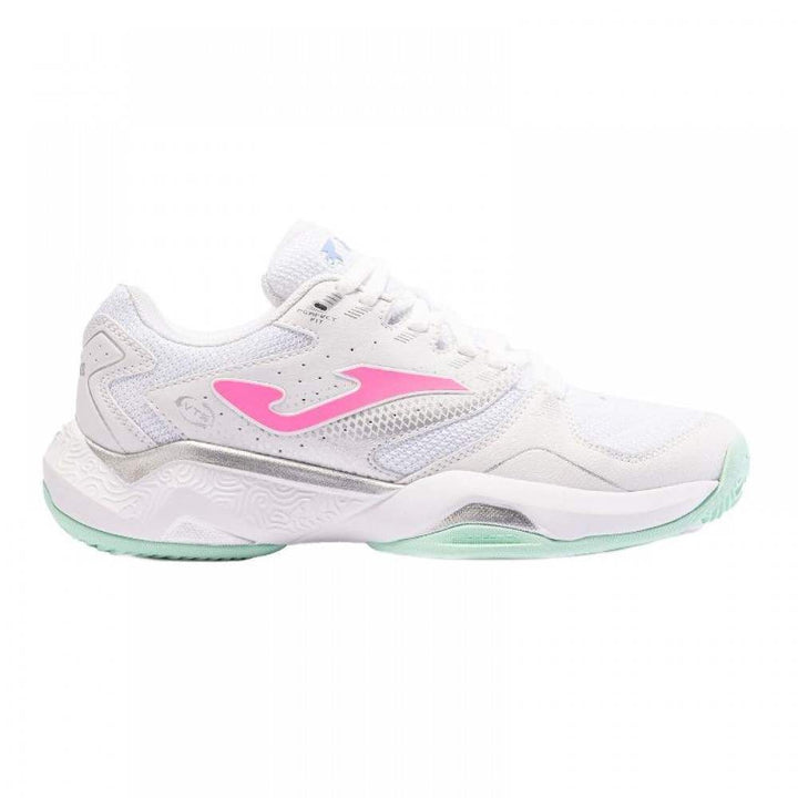 Tênis feminino Joma Master 1000 2432 branco rosa