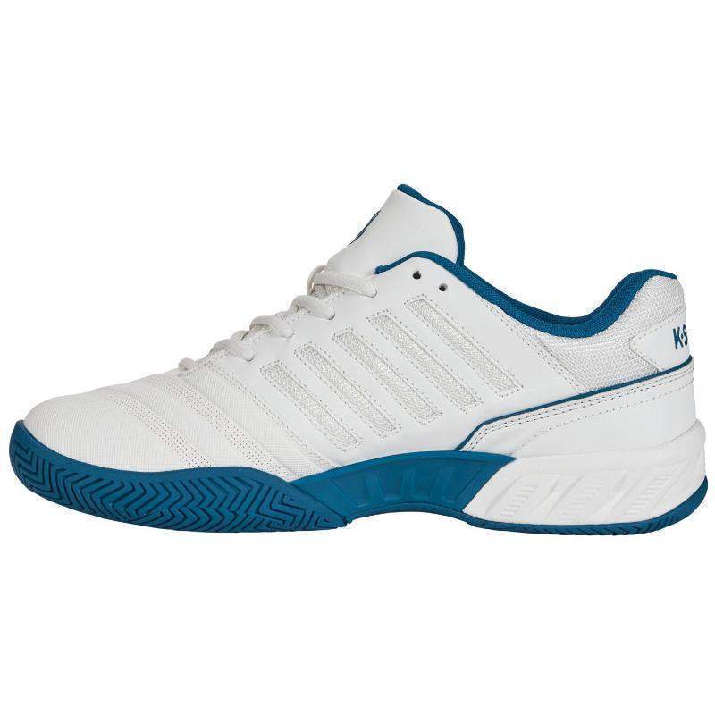 Zapatillas Kswiss Bigshot Light 4 Blanco Azul Celeste