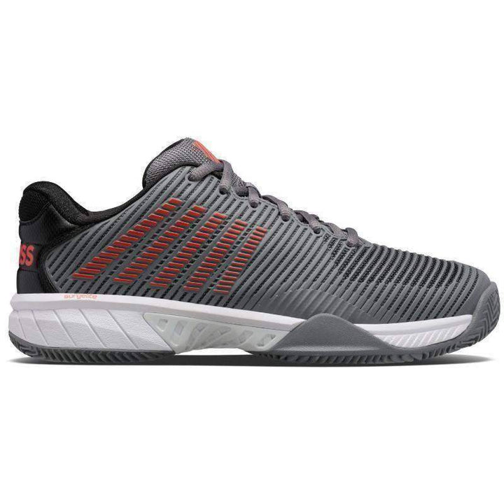 Kswiss Hypercourt Expres 2 HB Grey Black Red Sneakers