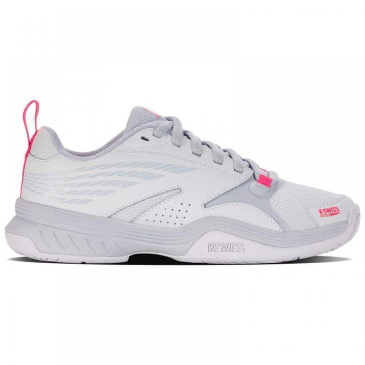 Kswiss Speedex Padel White Pink Neon Women's Shoes