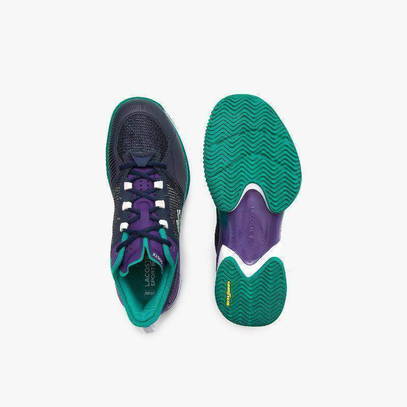 Tênis Lacoste AG-LT 21 Ultra Preto Verde Roxo