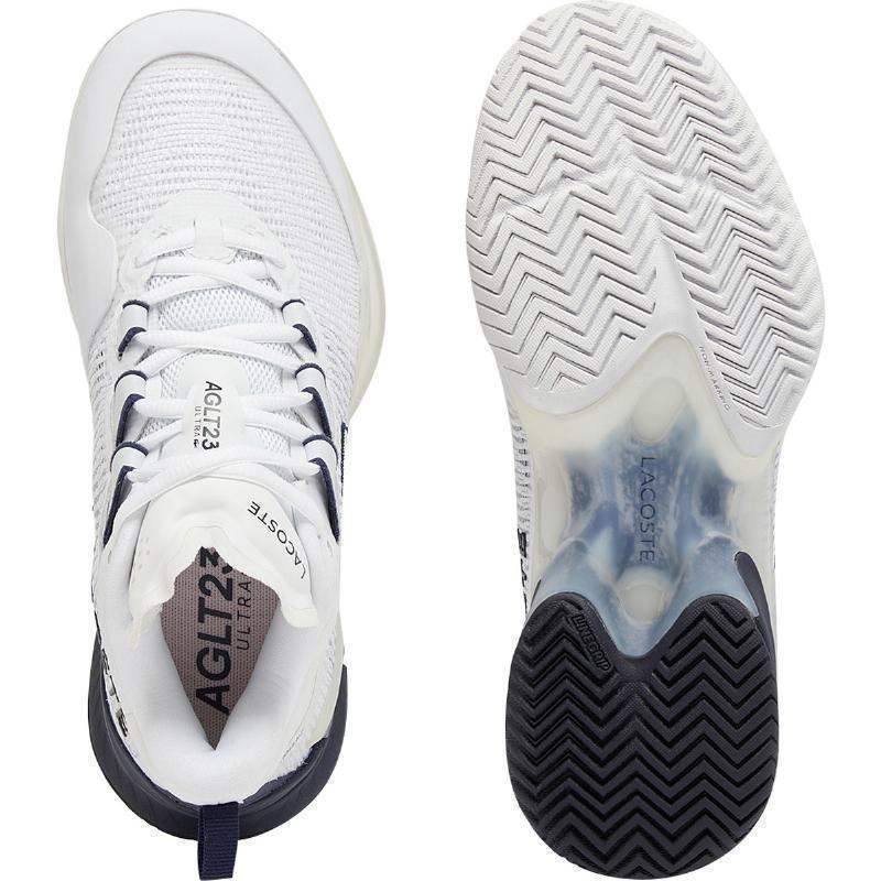 Tênis feminino Lacoste AG-LT23 Ultra branco azul marinho