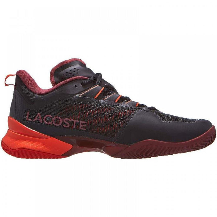 Tênis Lacoste AG-LT23 Ultra Clay Court Preto Borgonha