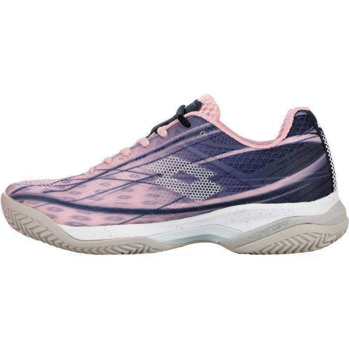 Lotto Mirage 300 Clay Pink White Navy Blue Women's Sneakers