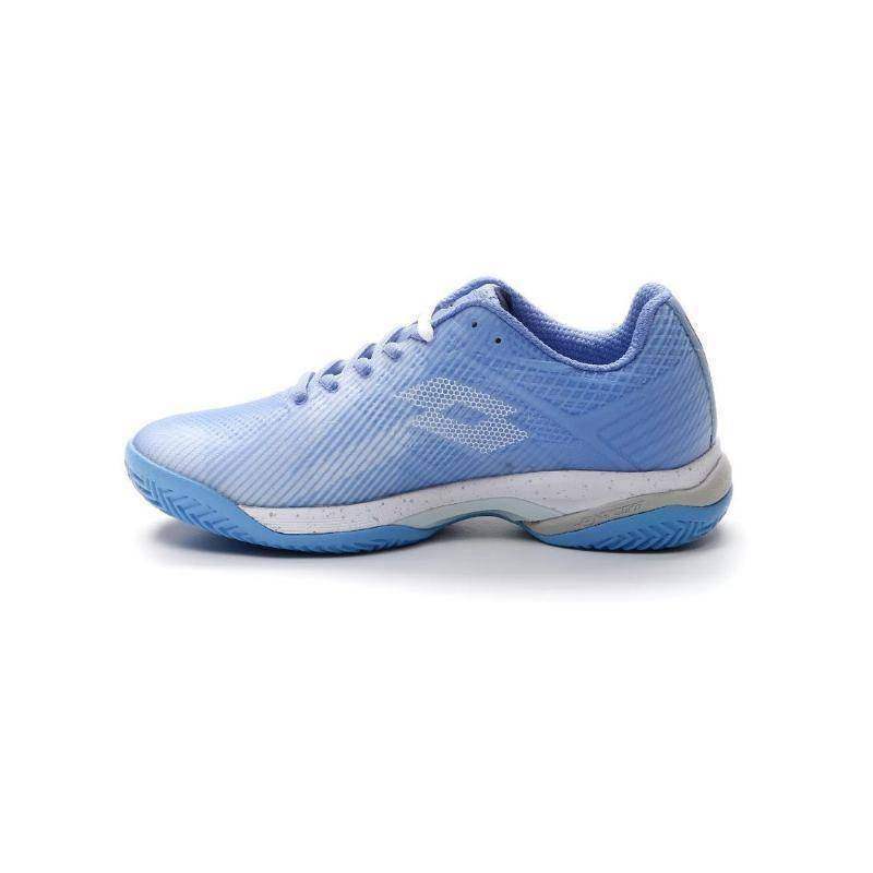 Sapatos femininos Lotto Mirage 300 III CLY azul lavanda branco