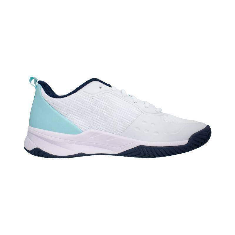 Sapatos femininos Lotto Mirage 600 ALR branco azul claro