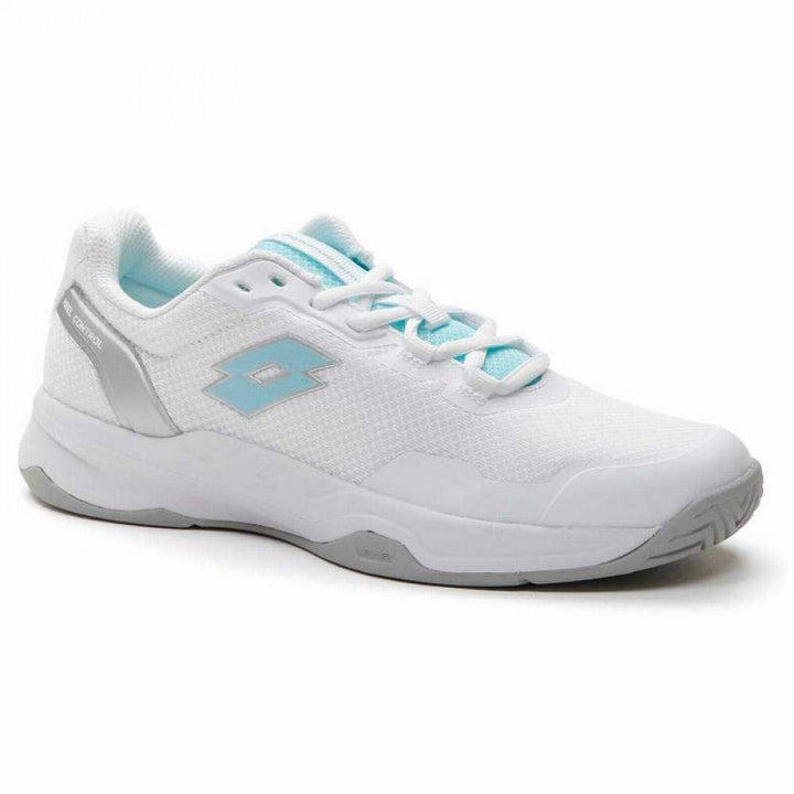 Sapatos femininos Lotto Mirage 600 II ALR branco turquesa