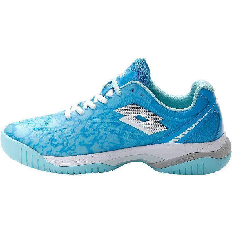 Sapatos femininos Lotto Superrapida 200 III azul oceano