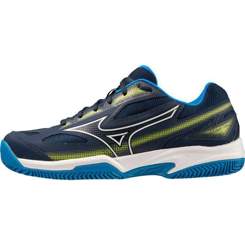 Mizuno Break Shot 4 CC Shoes Dark Blue Yellow