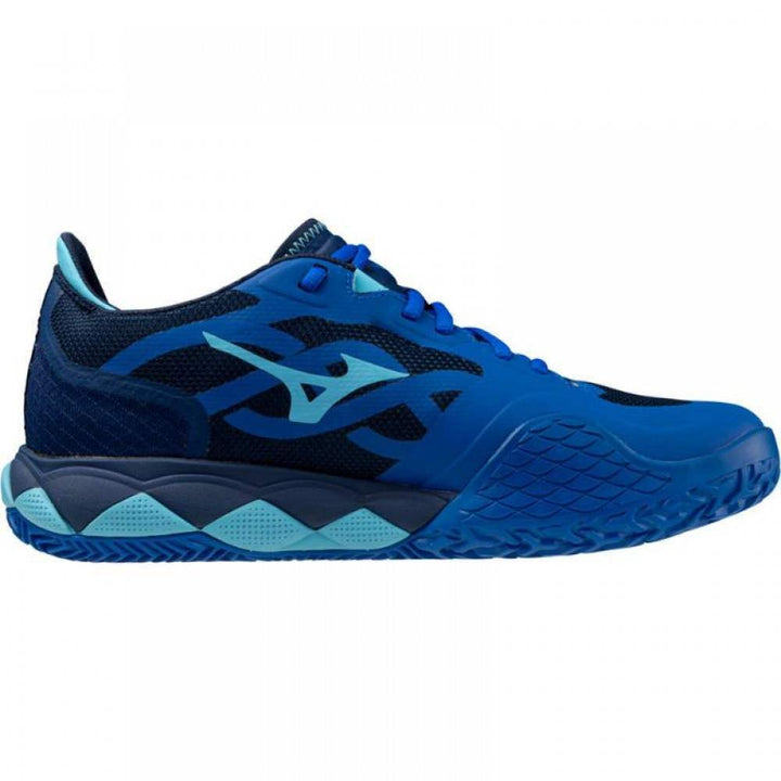 Ténis Mizuno Wave Enforce Tour Clay azul branco