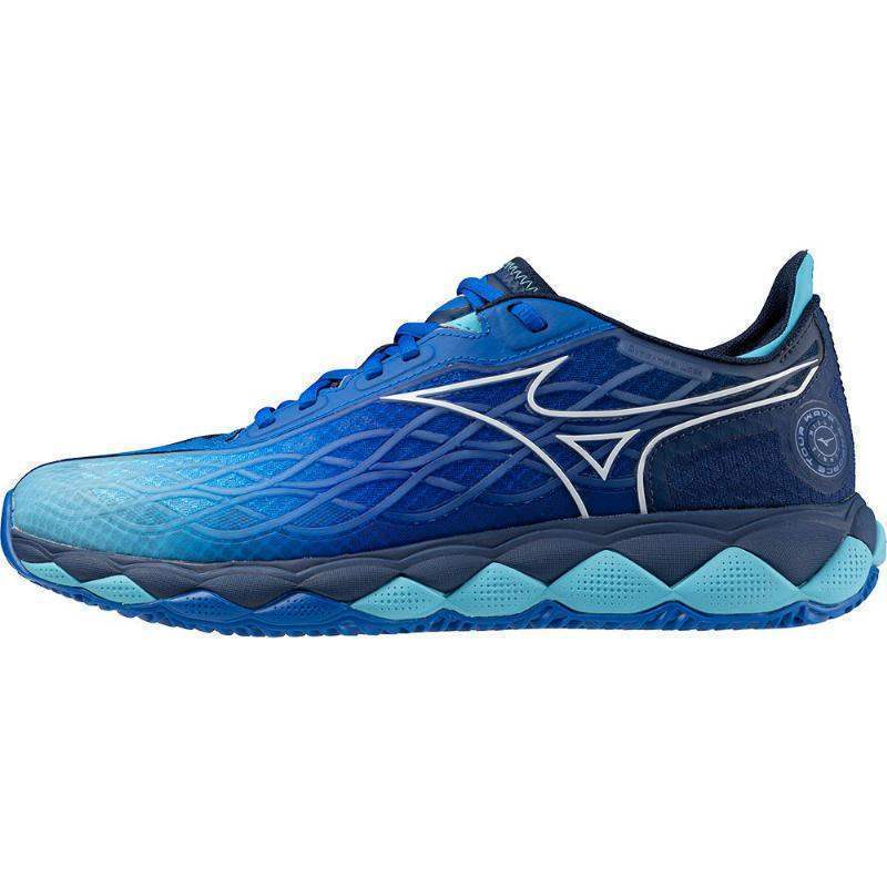 Ténis Mizuno Wave Enforce Tour Clay azul branco