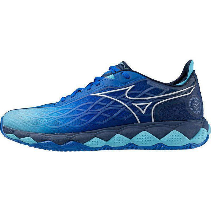 Mizuno Wave Enforce Tour Clay Shoes Blue White