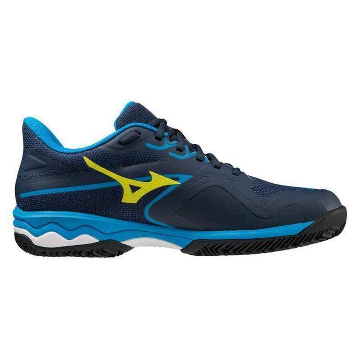 Mizuno Wave Exceed Light 2 CC Shoes Blue Yellow